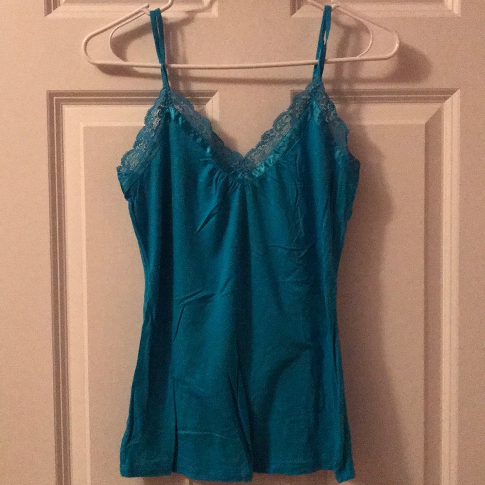 Turquoise blue camisole